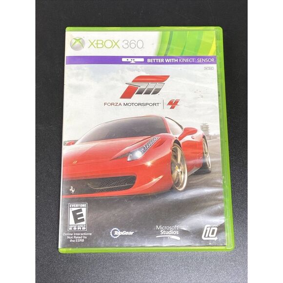 Xbox 360 Forza Motorsport 4 (2011), Complete 2 Discs w/ Manual Games - Picture 1 of 5